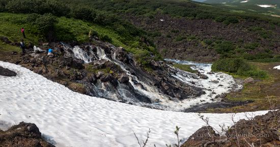 The white waterfalls of the southern Kamchatka, Russia, photo 11