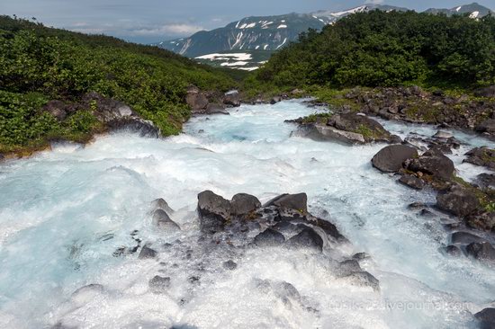 The white waterfalls of the southern Kamchatka, Russia, photo 14