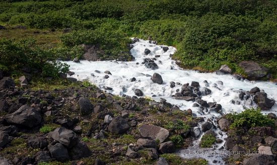 The white waterfalls of the southern Kamchatka, Russia, photo 15