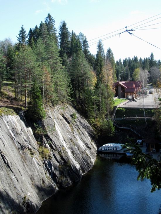 Ruskeala marble quarry, Karelia, Russia, photo 17