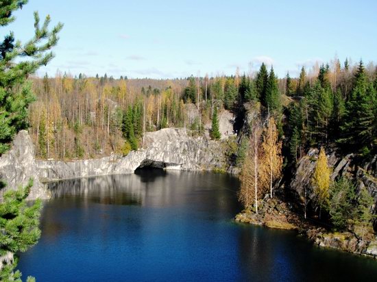 Ruskeala marble quarry, Karelia, Russia, photo 22