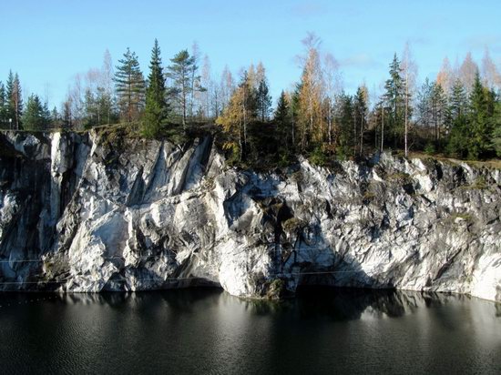 Ruskeala marble quarry, Karelia, Russia, photo 5