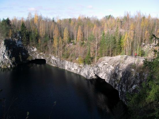 Ruskeala marble quarry, Karelia, Russia, photo 6