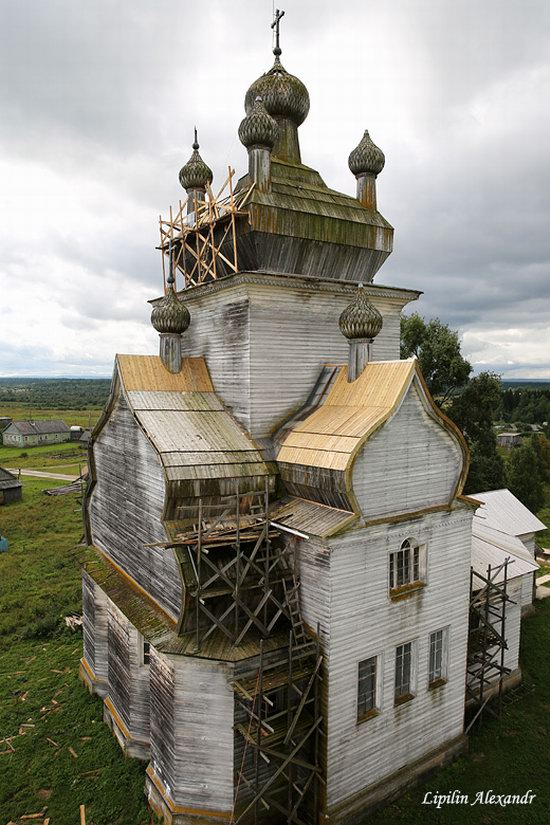 Transfiguration Church in Posad (Turchasovo), Russia, photo 17