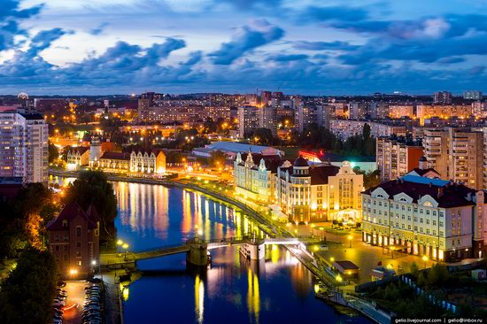 Kaliningrad from above, Russia, photo 1