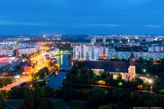 Kaliningrad from above, Russia, photo 3