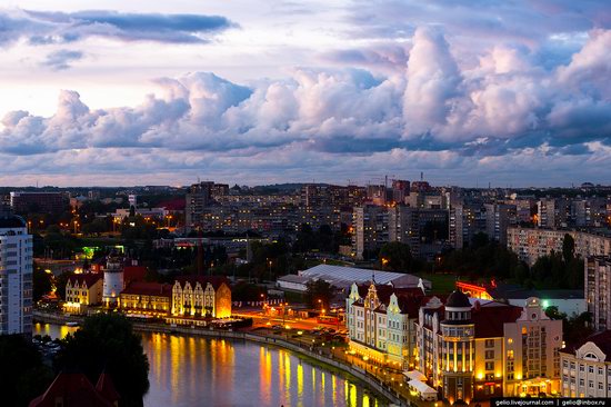 Kaliningrad from above, Russia, photo 30