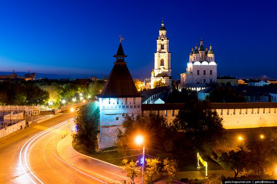 Astrakhan from above, Russia, photo 1