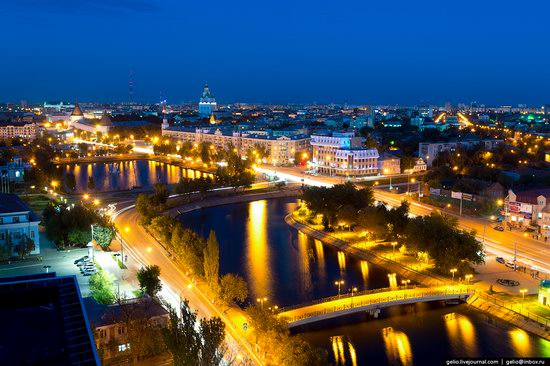 Astrakhan from above, Russia, photo 11