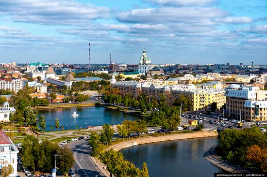 Astrakhan from above, Russia, photo 2