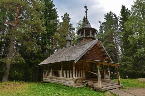 Wooden Architecture Museum Malye Korely, Russia, photo 17