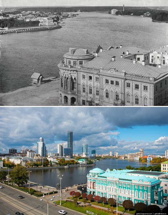 Ekaterinburg: Then and Now, Russia, photo 1