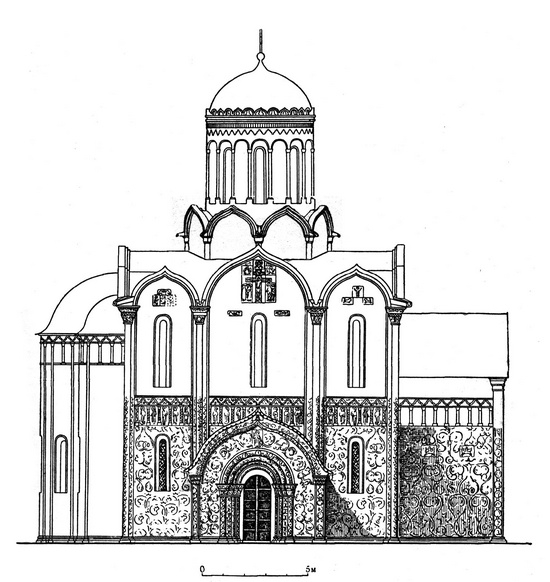Reconstruction of Saint George Cathedral in Yuryev-Polsky, Russia