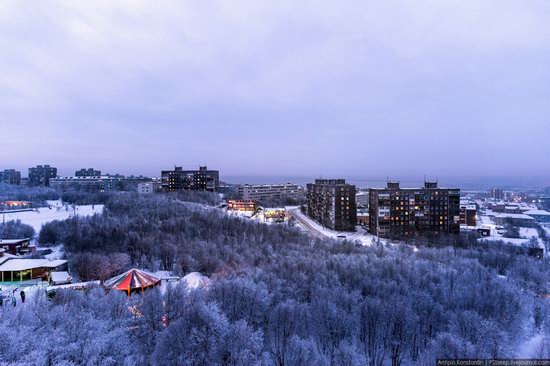 Winter in Murmansk, Russia, photo 17