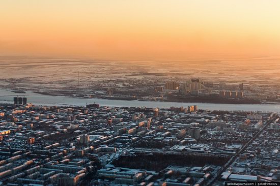 Blagoveshchensk, Russia - the view from above, photo 23