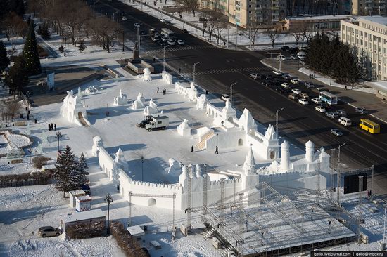 Blagoveshchensk, Russia - the view from above, photo 6