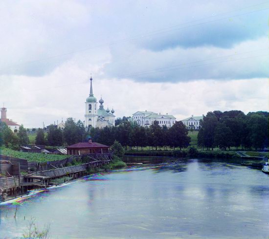 Vytegra, Russian Empire in color, photo 4