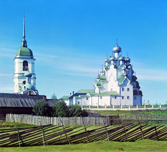 Vytegra, Russian Empire in color, photo 7