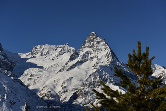 Dombay ski resort in the Caucasus, Russia, photo 1