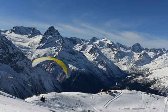 Dombay ski resort in the Caucasus, Russia, photo 18