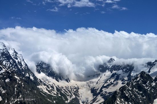 Dombay ski resort in the Caucasus, Russia, photo 2