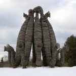 Winter in the Art Park Nikola-Lenivets