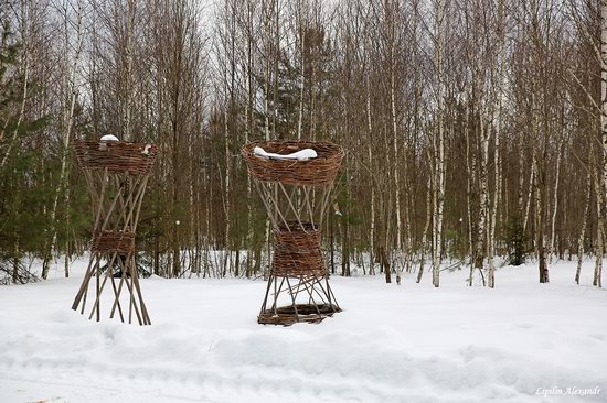 Winter in the Art Park Nikola-Lenivets, Russia, photo 18