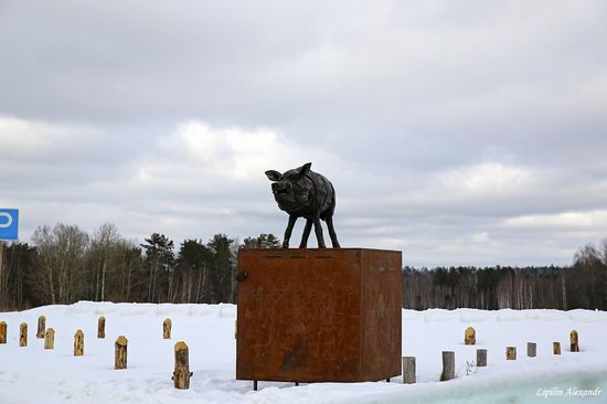 Winter in the Art Park Nikola-Lenivets, Russia, photo 3