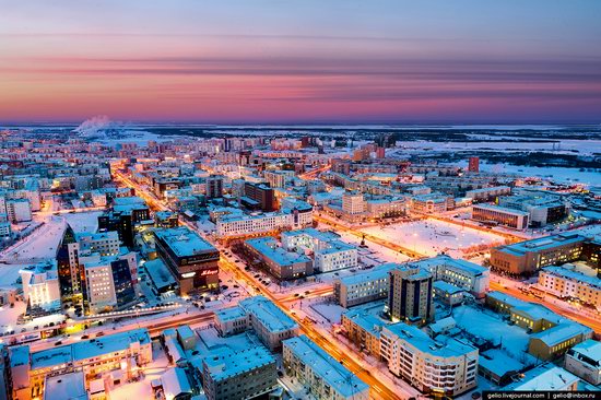 Yakutsk, Russia - the view from above, photo 1