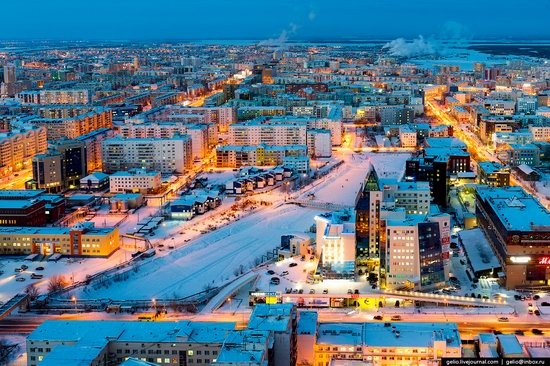 Yakutsk, Russia - the view from above, photo 11