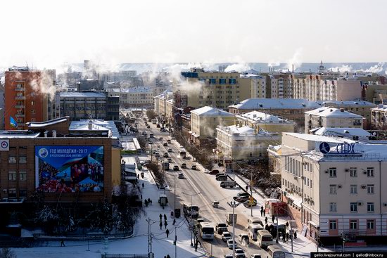 Yakutsk, Russia - the view from above, photo 14