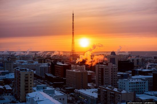 Yakutsk, Russia - the view from above, photo 15