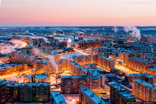 Yakutsk, Russia - the view from above, photo 18