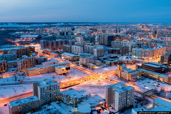 Yakutsk, Russia - the view from above, photo 20