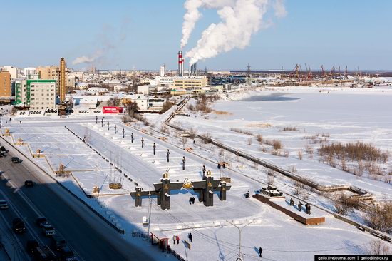 Yakutsk, Russia - the view from above, photo 22