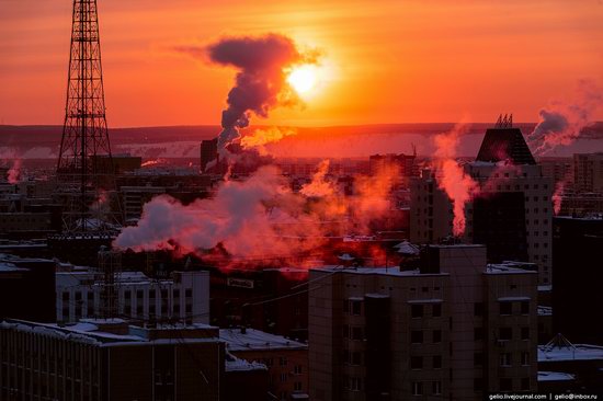 Yakutsk, Russia - the view from above, photo 28