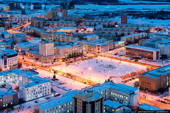 Yakutsk, Russia - the view from above, photo 4