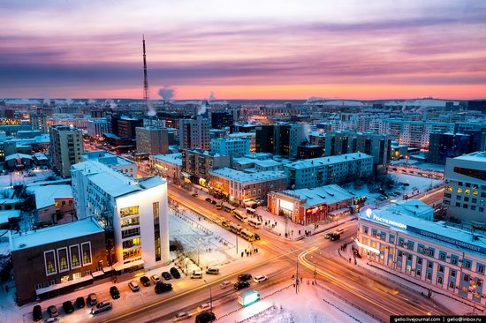 Yakutsk, Russia - the view from above, photo 6