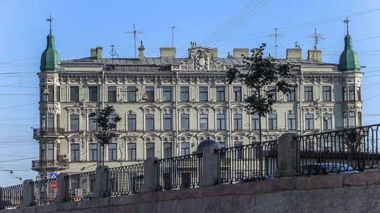 Boat trip along the canals of St. Petersburg, Russia, photo 15