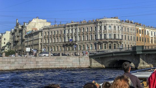 Boat trip along the canals of St. Petersburg, Russia, photo 16