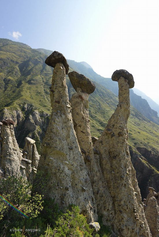 Stone mushrooms of Akkurum, Altai Republic, Russia, photo 10