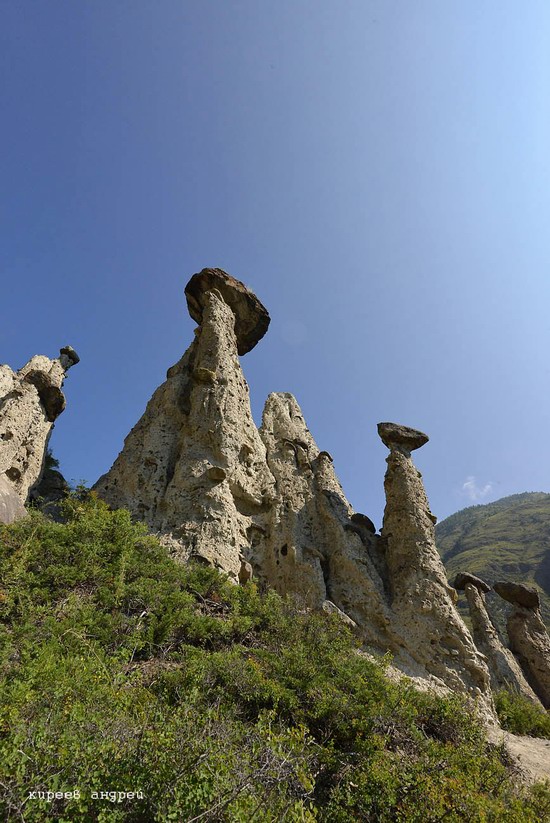 Stone mushrooms of Akkurum, Altai Republic, Russia, photo 2