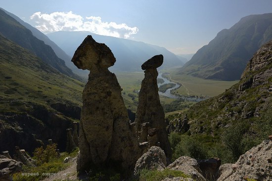 Stone mushrooms of Akkurum, Altai Republic, Russia, photo 4