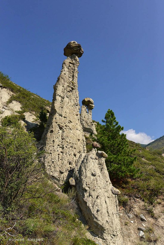 Stone mushrooms of Akkurum, Altai Republic, Russia, photo 5