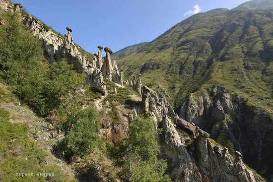 Stone mushrooms of Akkurum, Altai Republic, Russia, photo 6