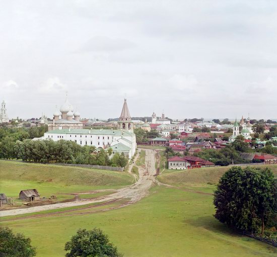 Suzdal, Russia in color in 1912, photo 1