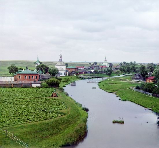 Suzdal, Russia in color in 1912, photo 11