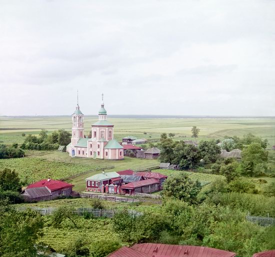 Suzdal, Russia in color in 1912, photo 12