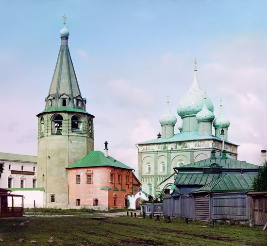 Suzdal, Russia in color in 1912, photo 2