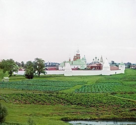 Suzdal, Russia in color in 1912, photo 8